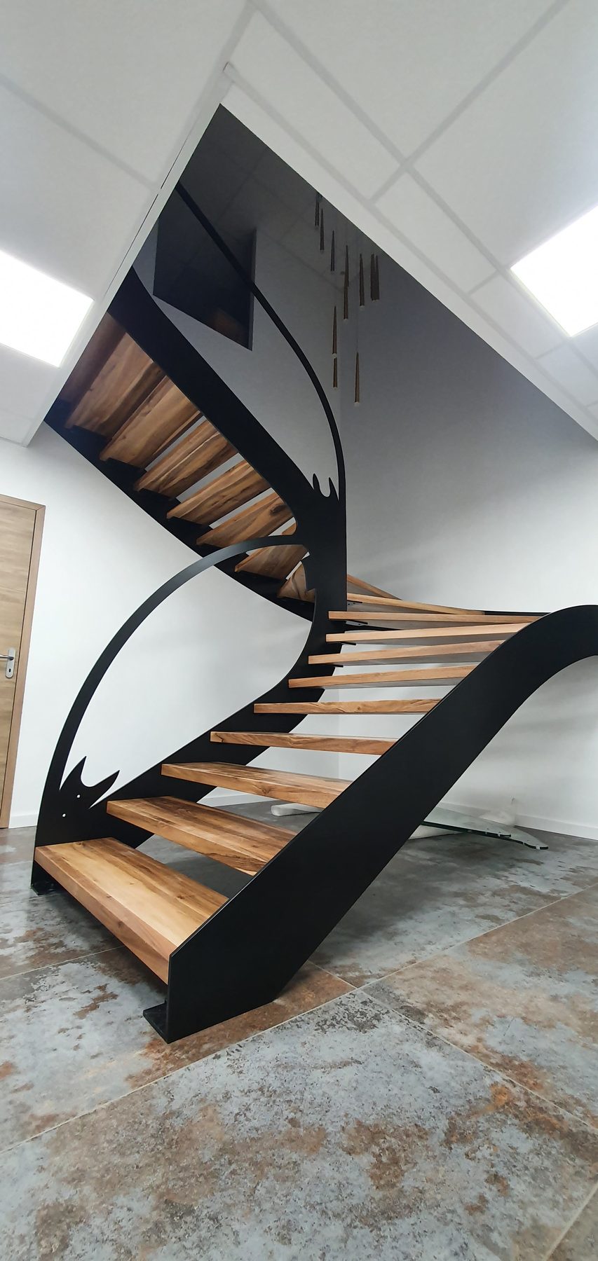 Escalier realise - vue 1